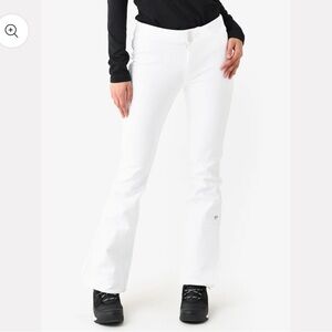 OBERMEYER BOND PANT II  SKI PANTS WHITE SIZE 12 LONG NWT